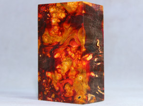 Stabilized Maple Burl Wood Mod Block